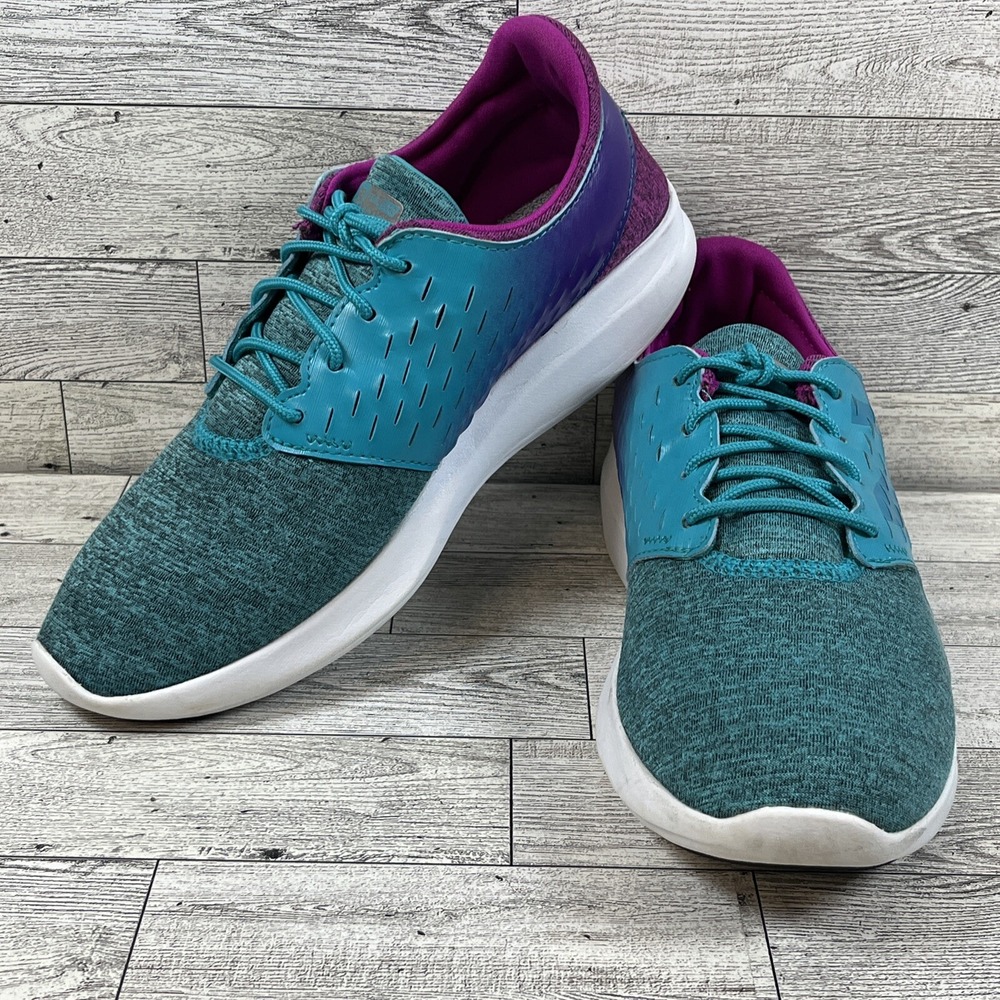 New Balance FuelCore Coast Teal Purple Pink Sneaker Shoes KJCSTPPY Women Size 6M